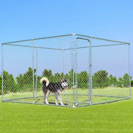10’ x 10’ Large Pet Dog Run House Kennel