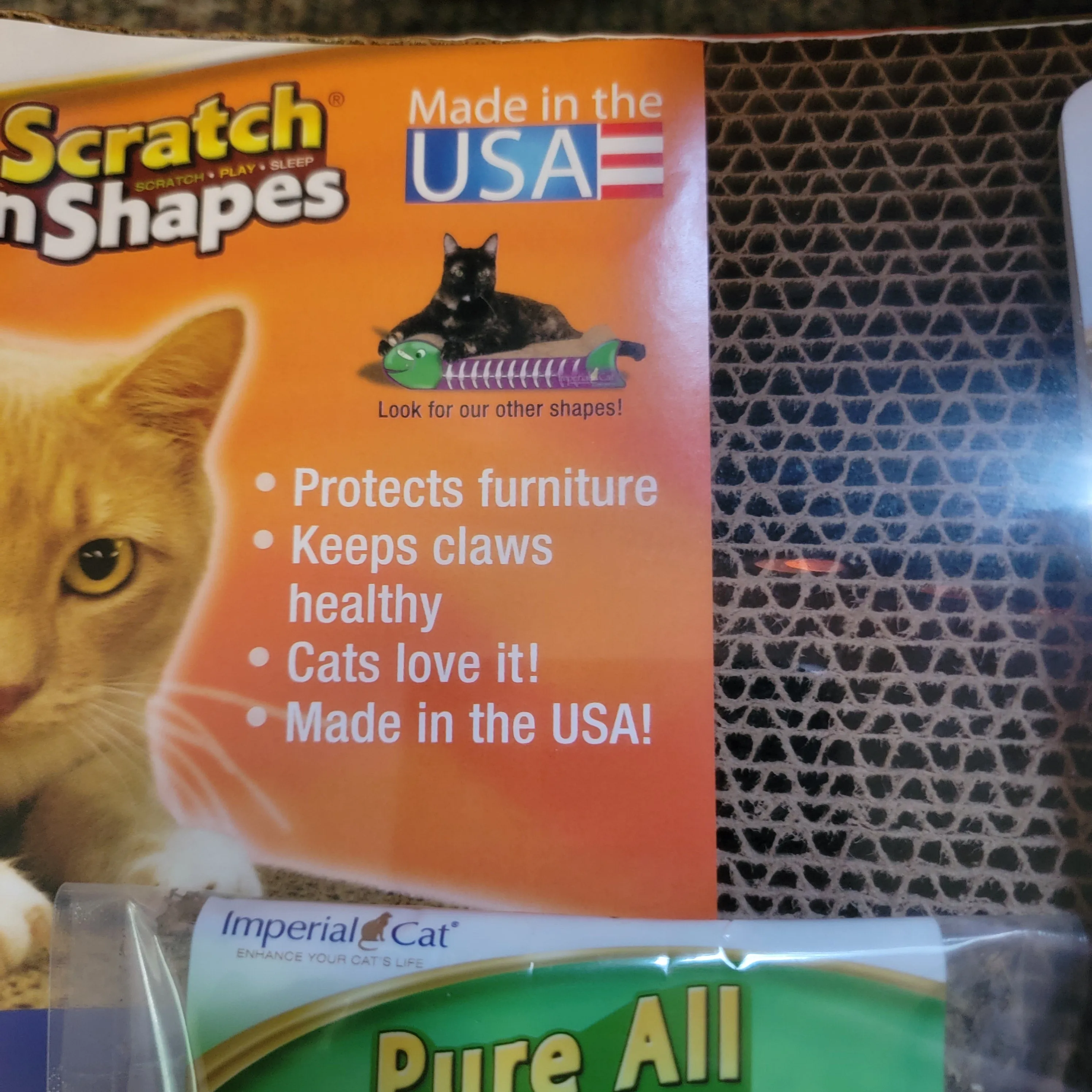 2 in 1 Halloween Cat Scratcher Gift Set