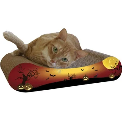2 in 1 Halloween Cat Scratcher Gift Set