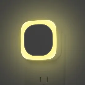 2 Pack Plug in Dimmable Nightlight, Auto Dusk to Dawn Sensor, LED Night Light, Soft Glow, Diffused Light, Warm White Night Light for Bathroom, Hallway, Kitchen, Bedroom, Garage