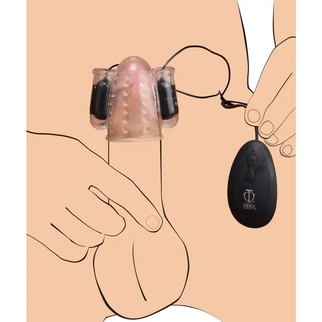 20x Deluxe Dual Vibrating Head Teaser