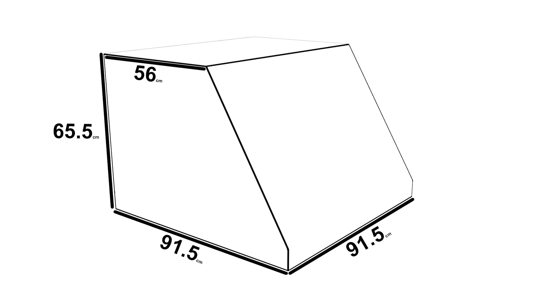 3-Door Car Crate with Escape Hatch - Double with Divider