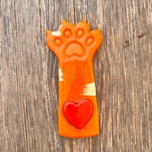 Bad Kitty Paw Ornament