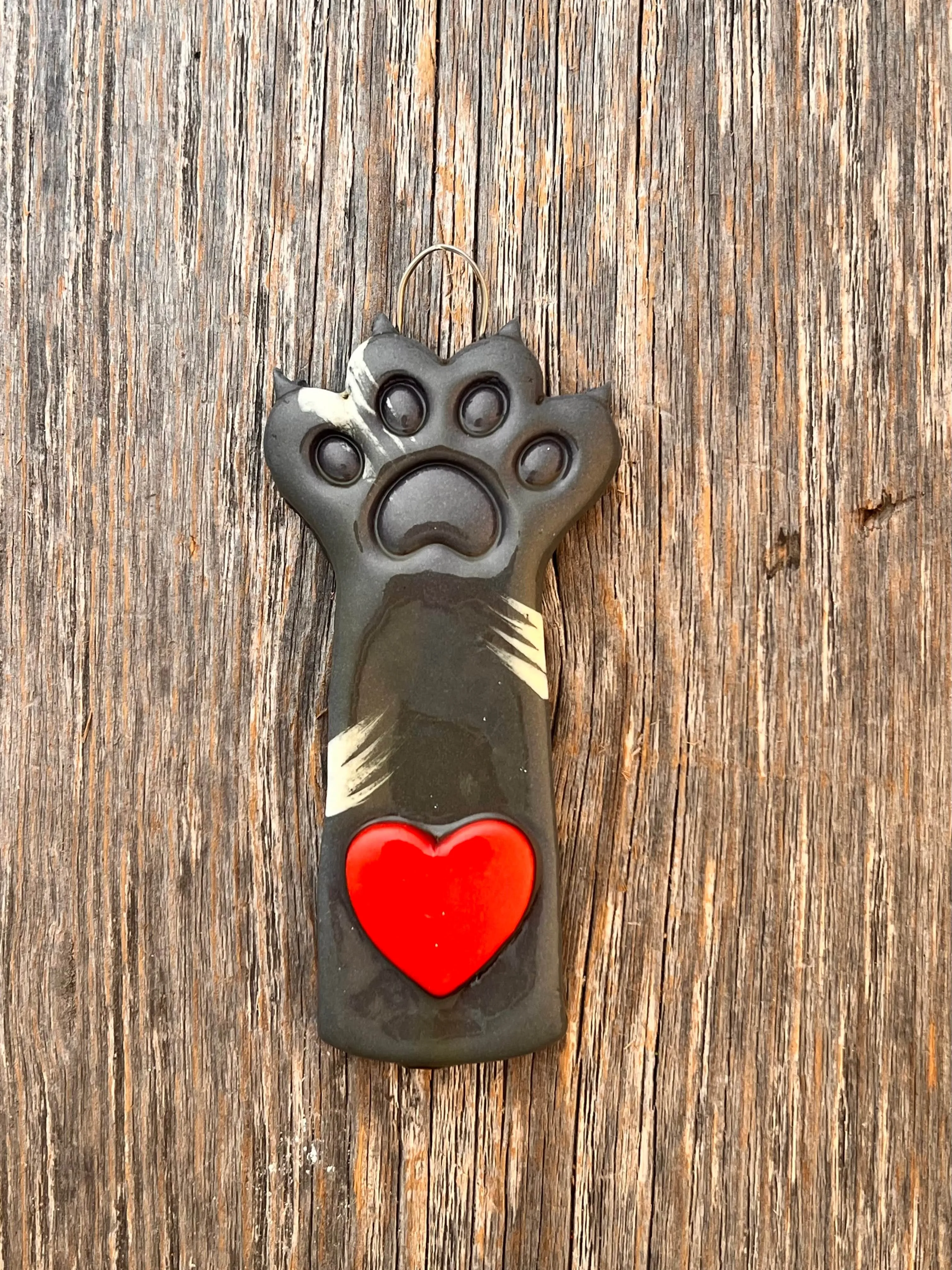 Bad Kitty Paw Ornament