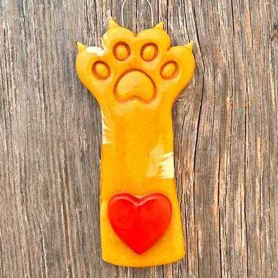 Bad Kitty Paw Ornament