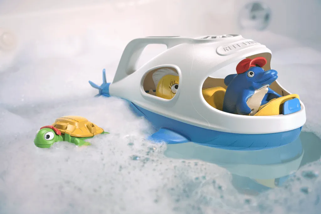 Bath Toys Set, Reef Express, Happy Planet Toys