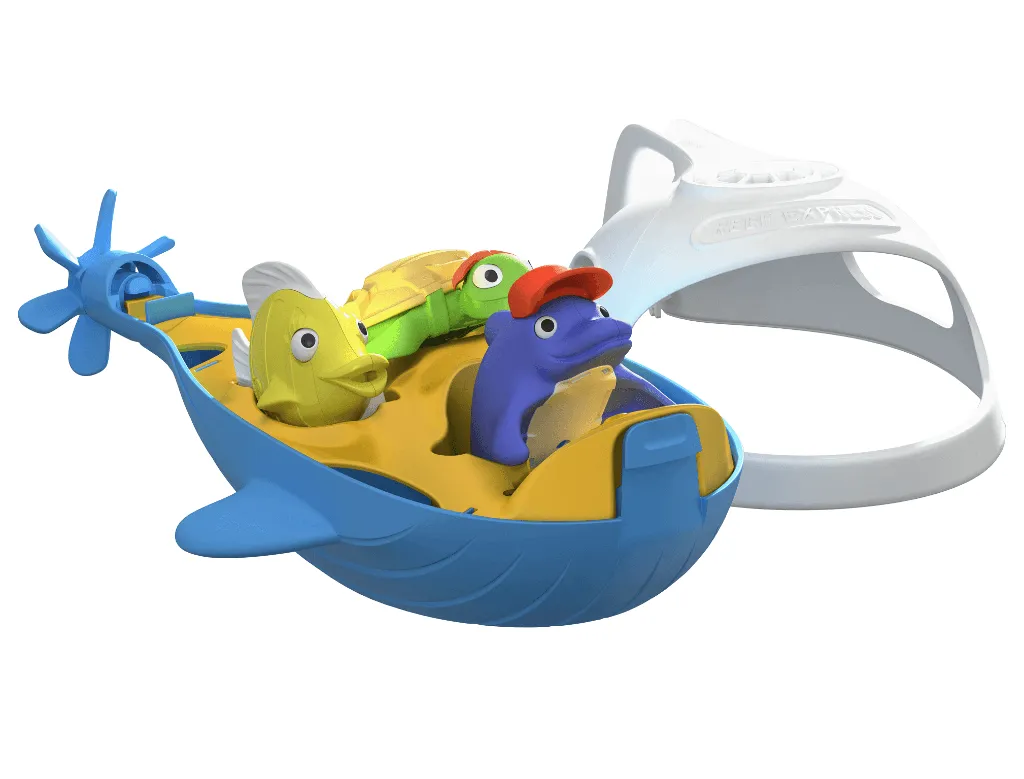 Bath Toys Set, Reef Express, Happy Planet Toys