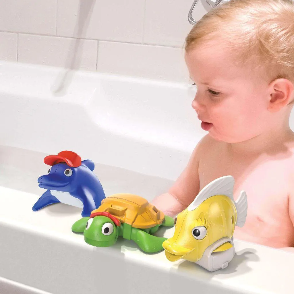 Bath Toys Set, Reef Express, Happy Planet Toys