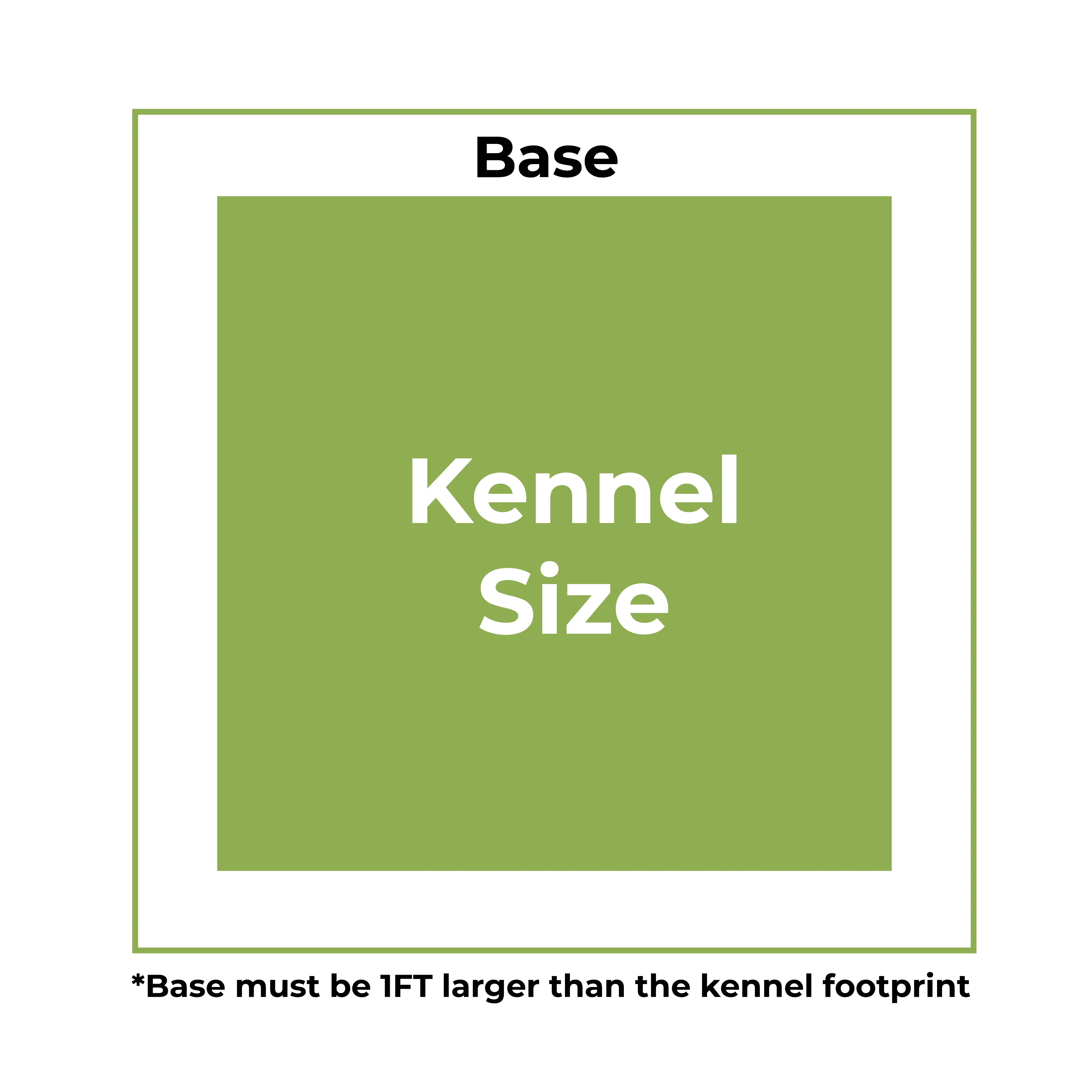 Benchmark Dog Kennel with Apex Roof - Single 10 x 4ft, Express Self-Assembly Range