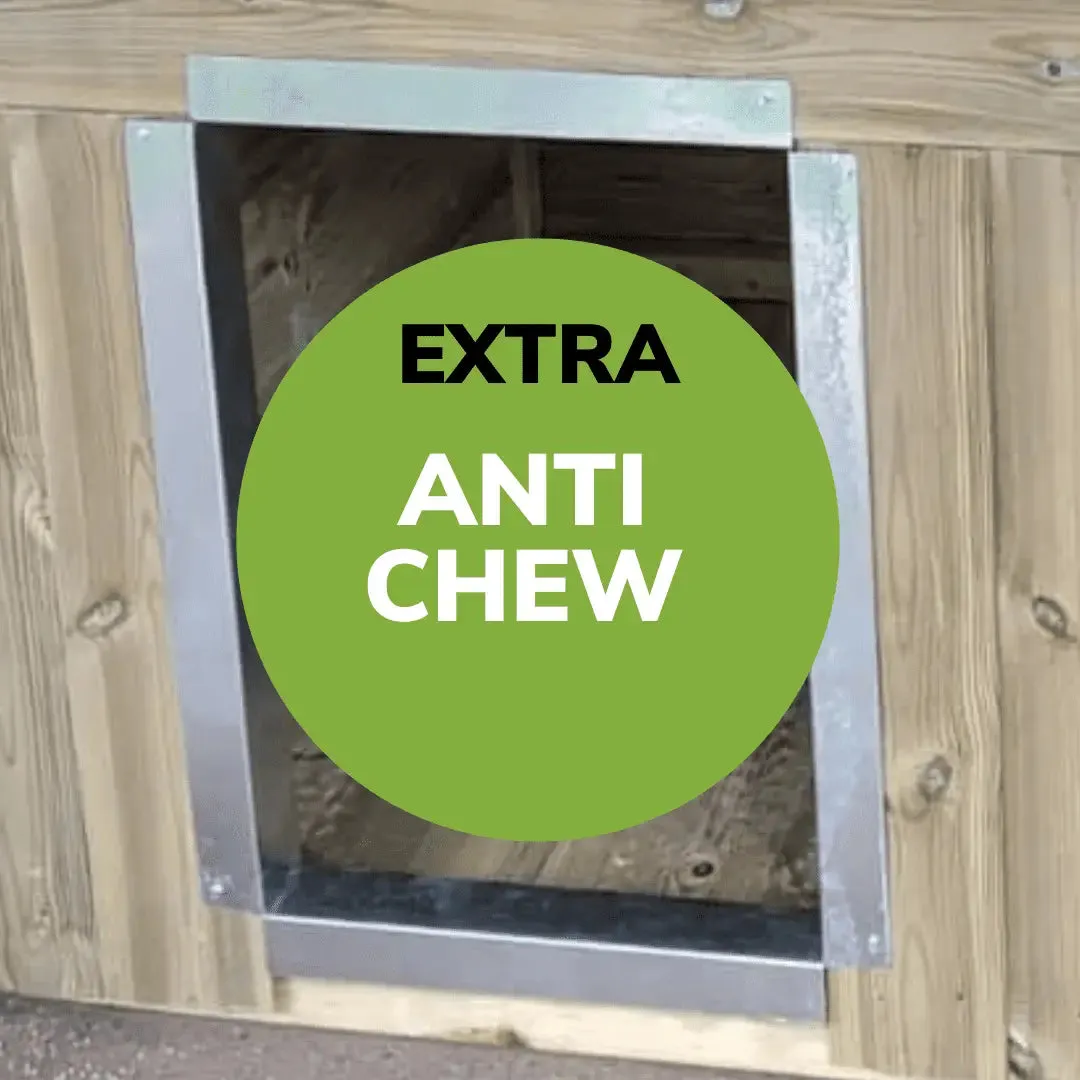 Benchmark Dog Kennel with Apex Roof - Single 12 x 10ft, Classic Wood Range