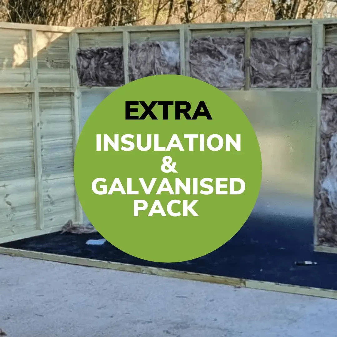 Benchmark Dog Kennel with Apex Roof - Single 12 x 8ft, Classic Wood Range