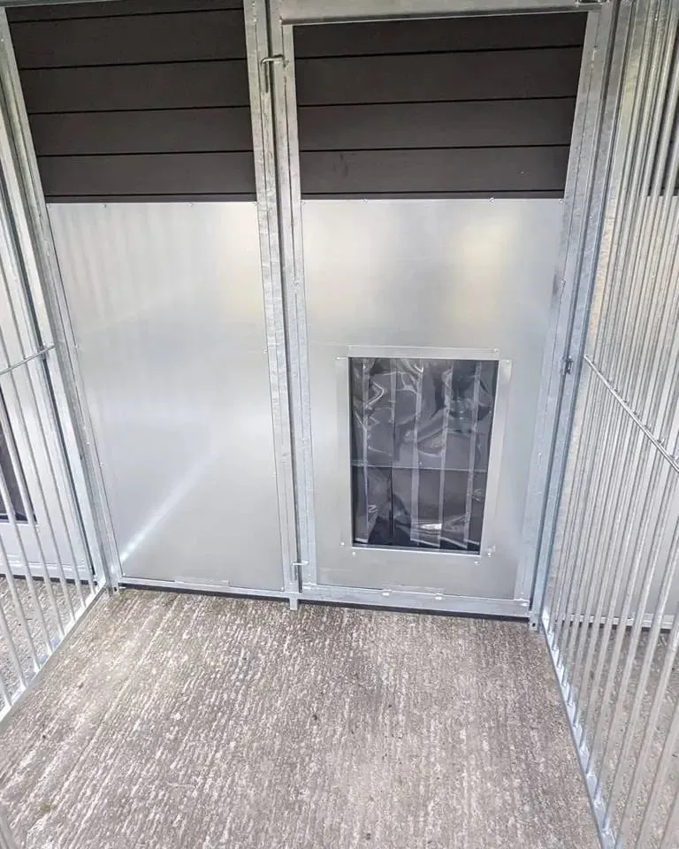 Benchmark Dog Kennel with Apex Roof - Triple 12 x 12ft, Eco Thermal Range