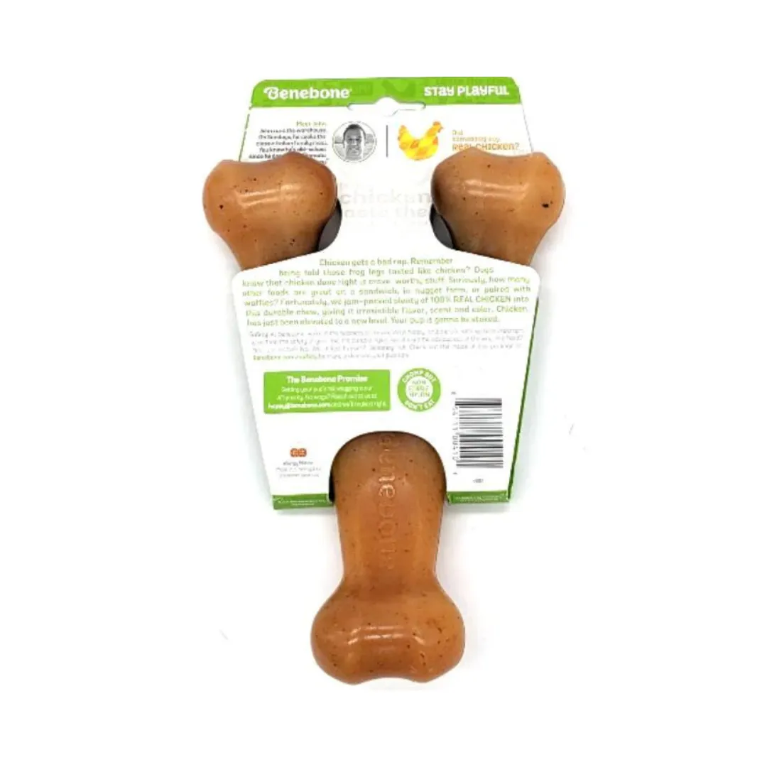 Benebone Chicken Flavor Wishbone Small Dog Chew Toy