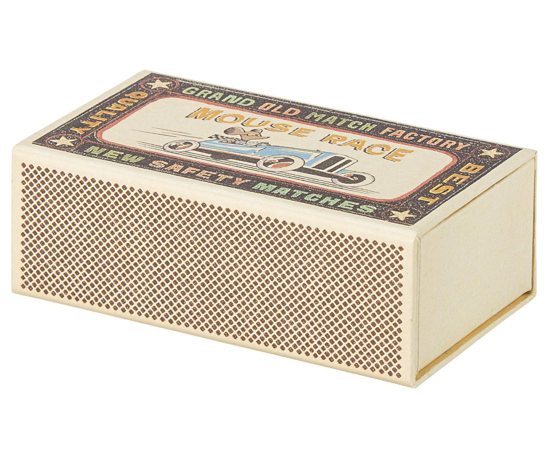 Big brother mouse in matchbox
