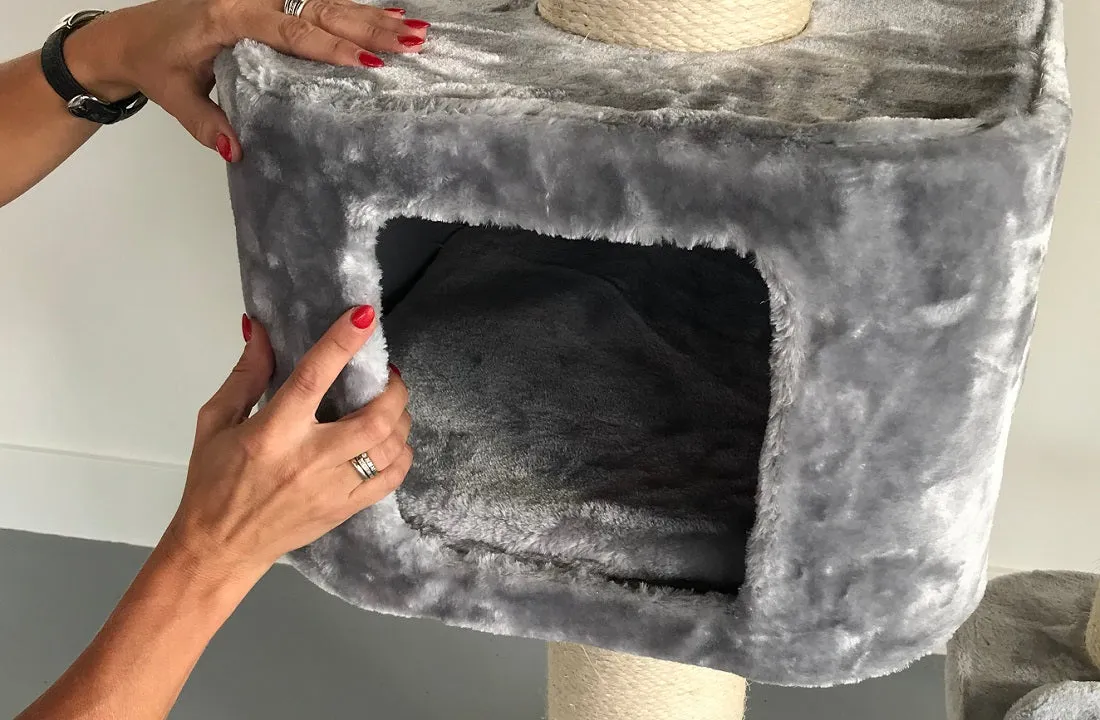 Big Cat Palace Light Grey