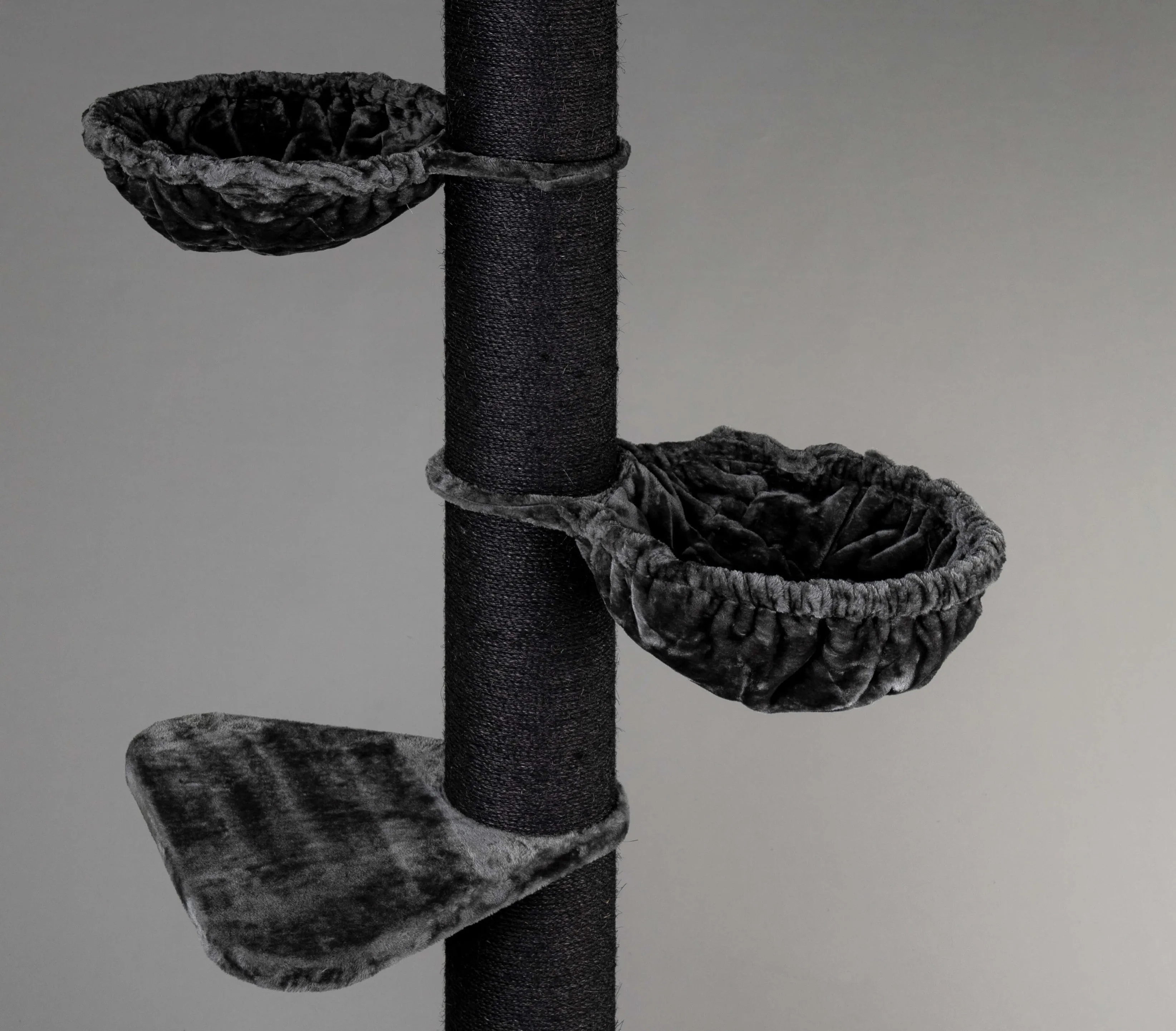 Big Cat Tower Blackline Dark Grey