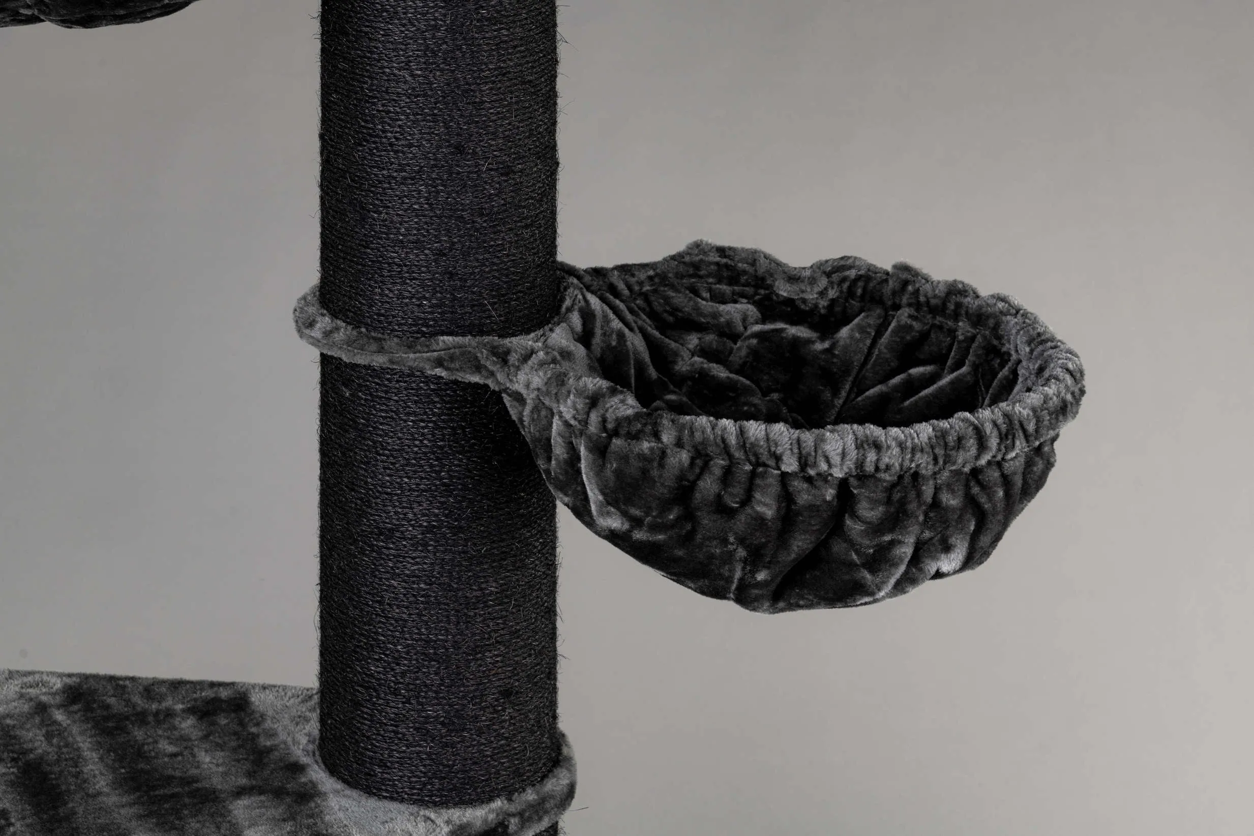 Big Cat Tower Blackline Dark Grey