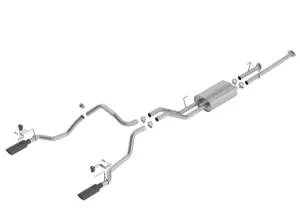 Borla ボーラー 両側ストレートシングル タンドラ 20014-2020 マフラー 140638BC (2nd タンドラ)