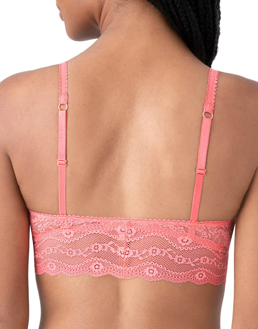 b.tempt'd by Wacoal Lace Kiss Bralette Bra Tea Rose 910182