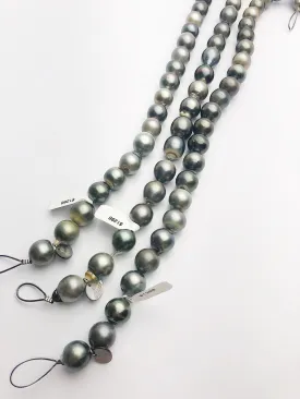 BUY 2 GET 1 FREE - Half Off Black Friday Sale - Tahitian Pearl Strands, 13 - 15mm (681)