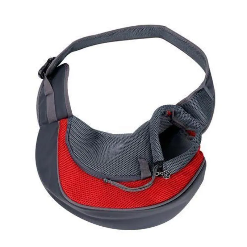 Carrier For Cat Sling Backpack Bag Breathable Adjustable Shoulder Strap