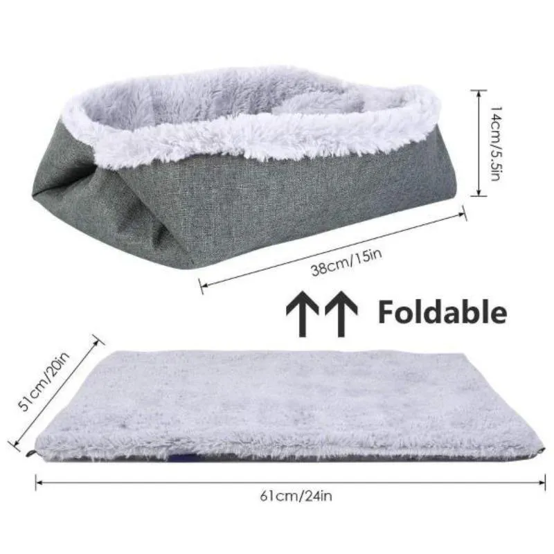 Cat Bed Dual Side Sherpa Mat