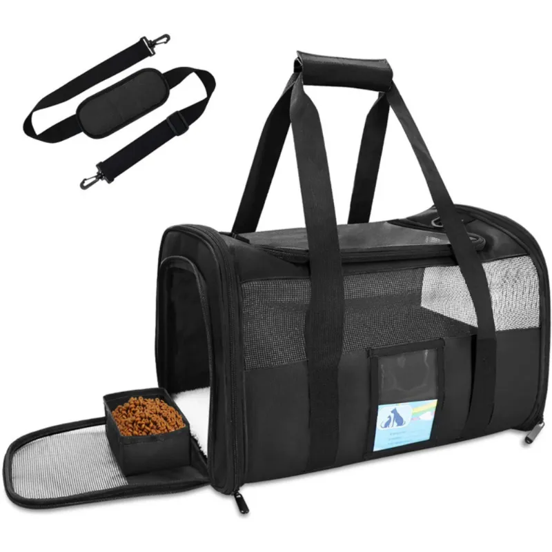 Cat Carrier Bag With Mesh Window Handbag