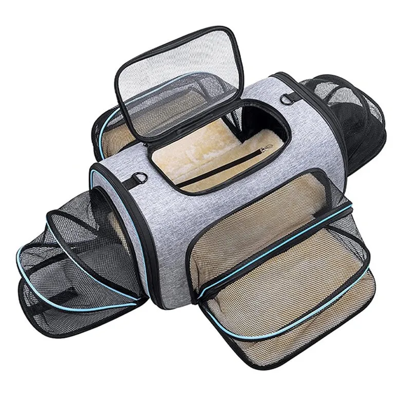 Cat Carrier Expandable Foldable Airline Approved