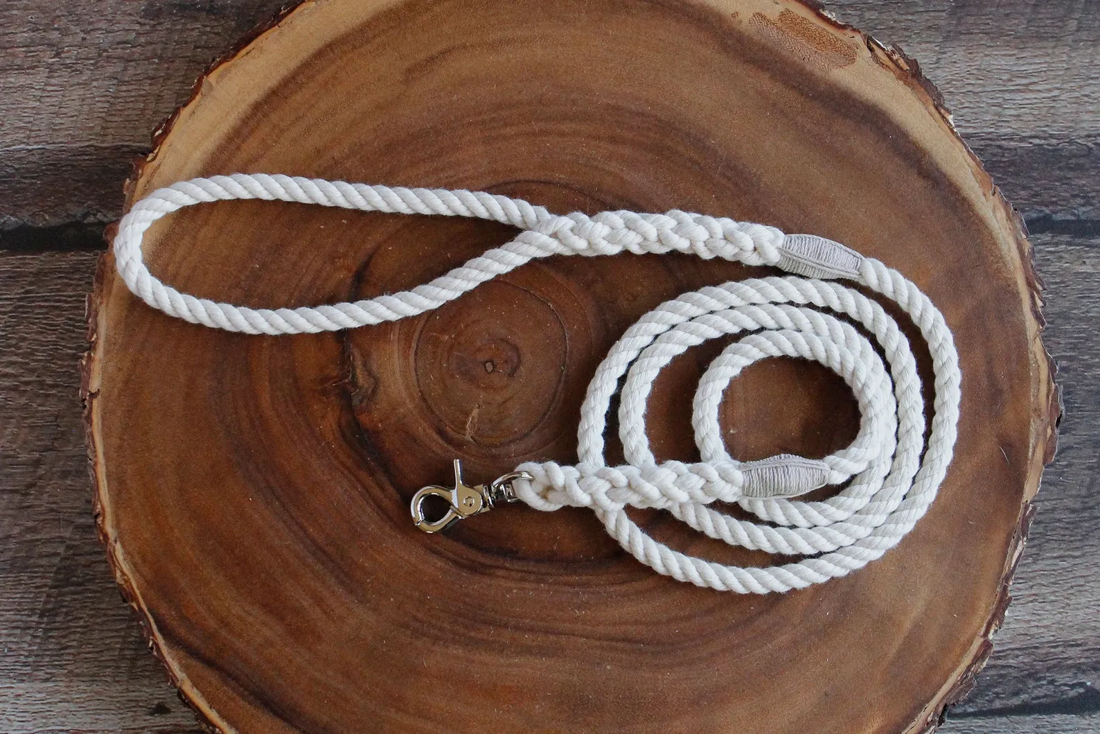 Cat Leash Natural Cotton Rope