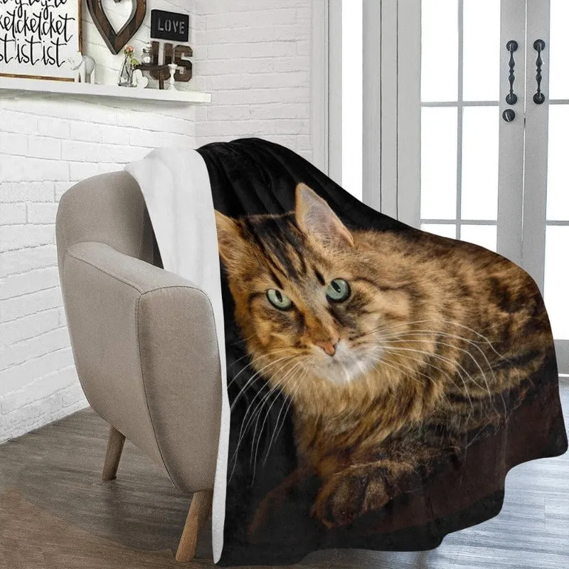 Cat Lover Blanket - Ultra-Soft Micro Fleece Blanket 60" x 80"