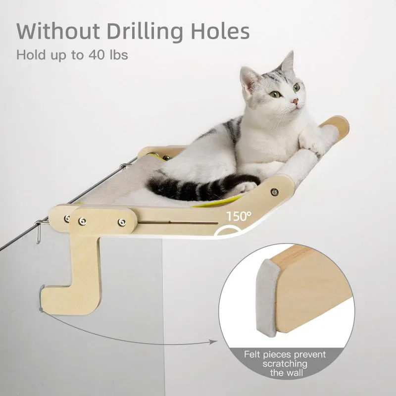 Cat Window Perch Hammock Hanging Bed for Pet