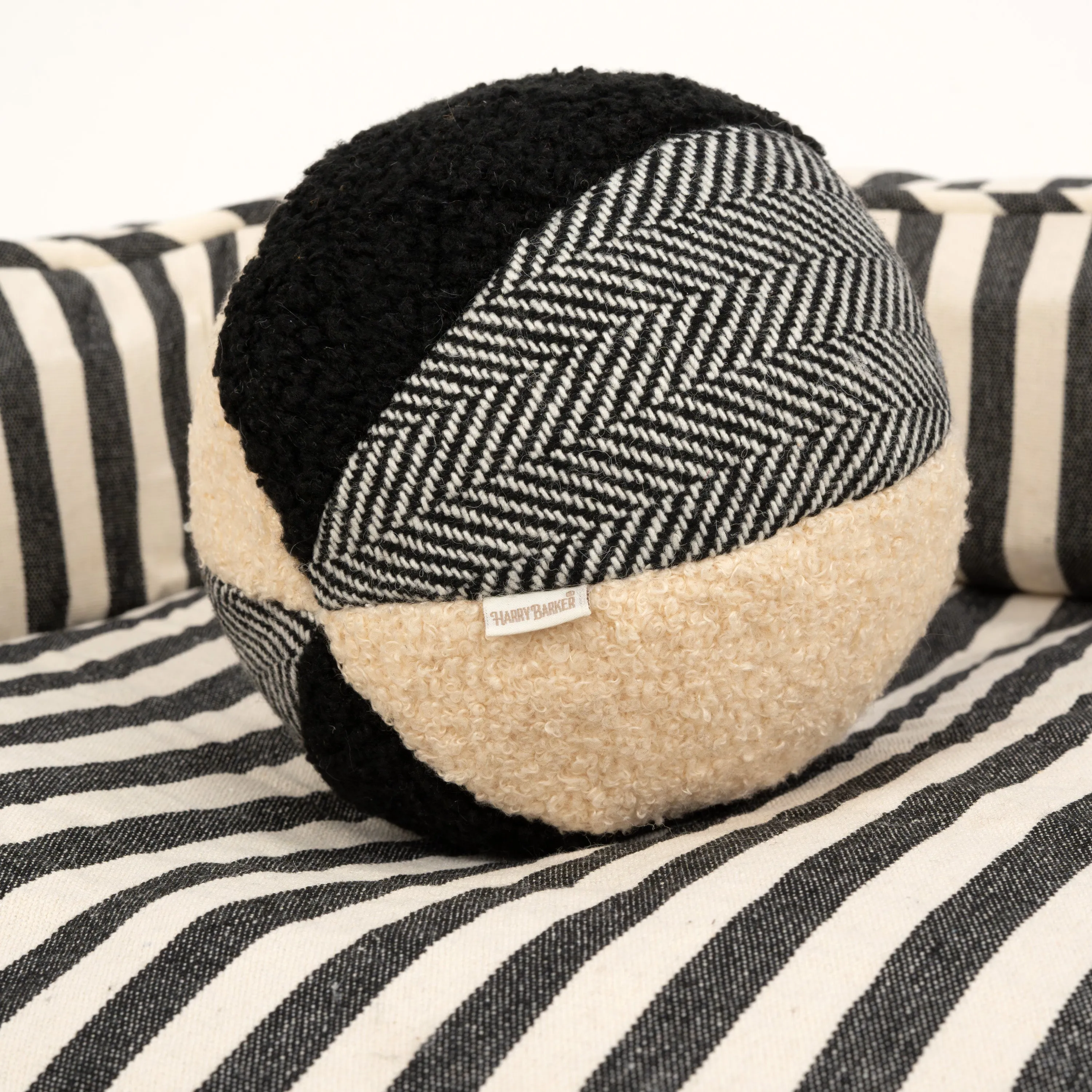Collage Ball Dog Toy