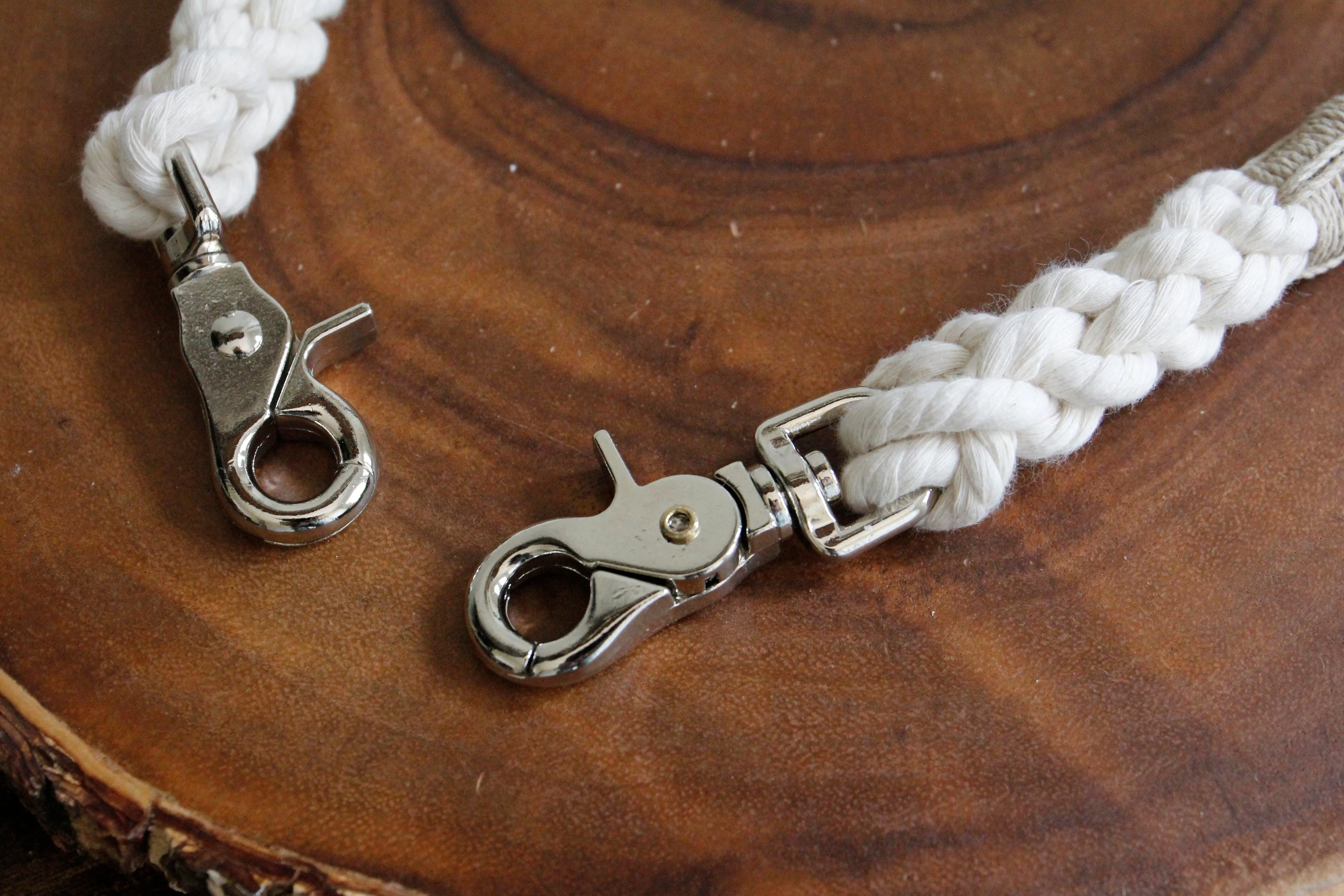 Cotton Rope Dog Leash Coupler