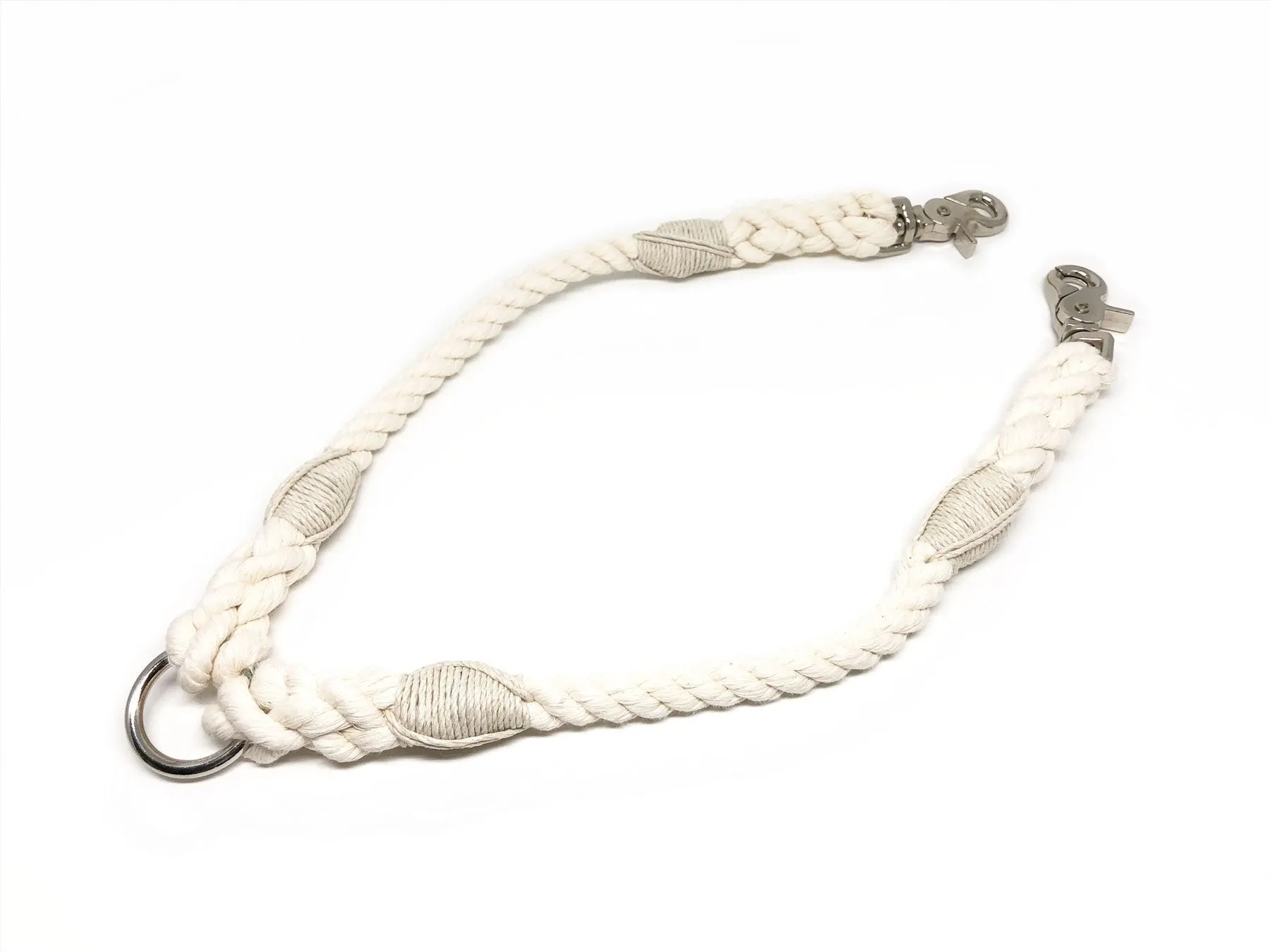 Cotton Rope Dog Leash Coupler