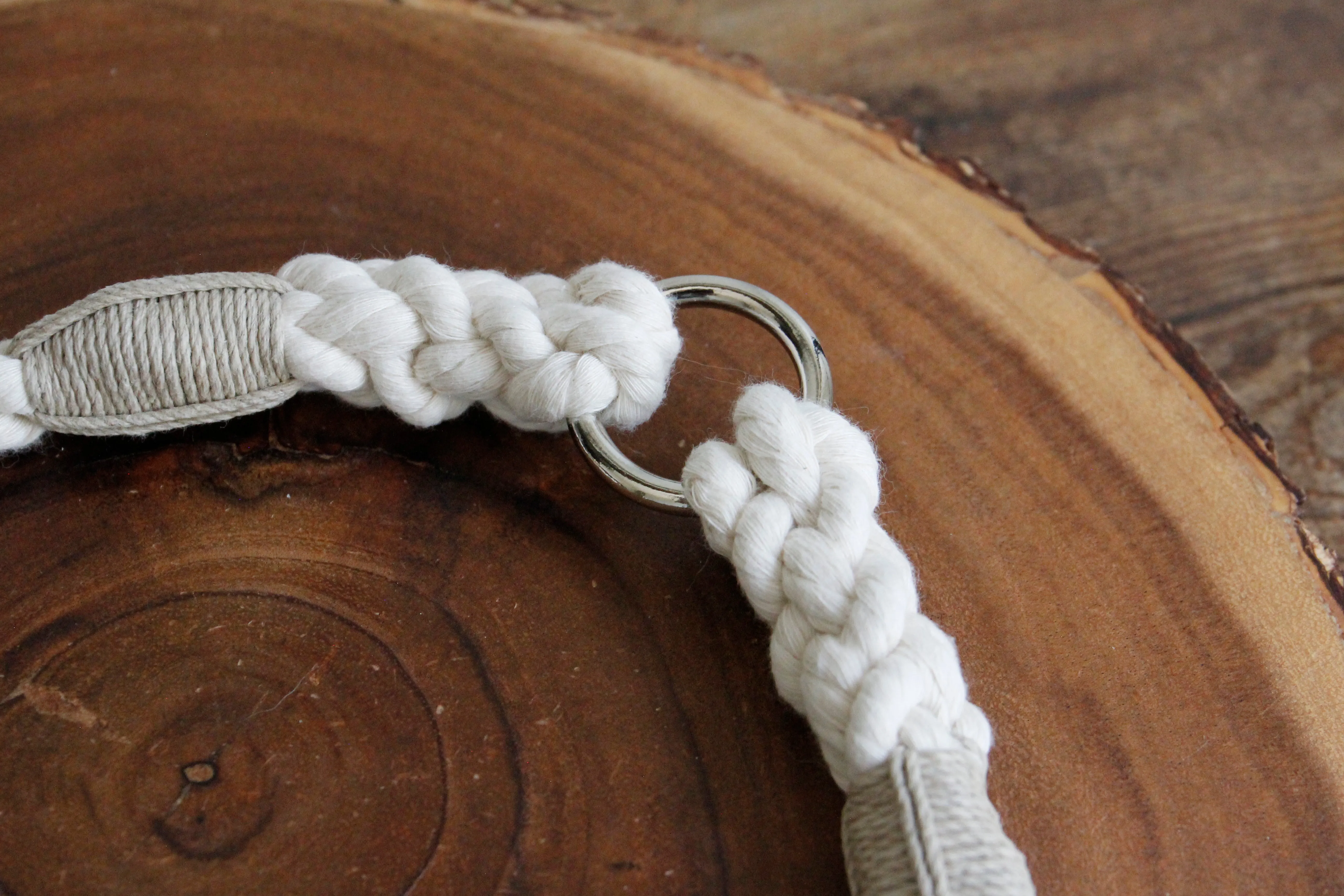 Cotton Rope Dog Leash Coupler
