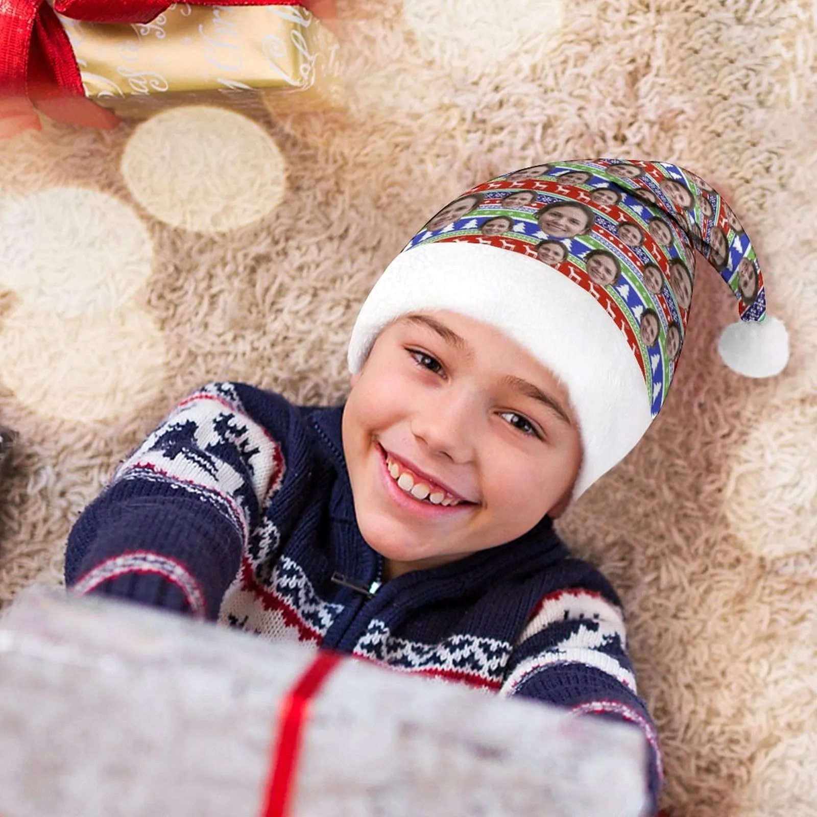 Custom Face Festival Gift Christmas Hat