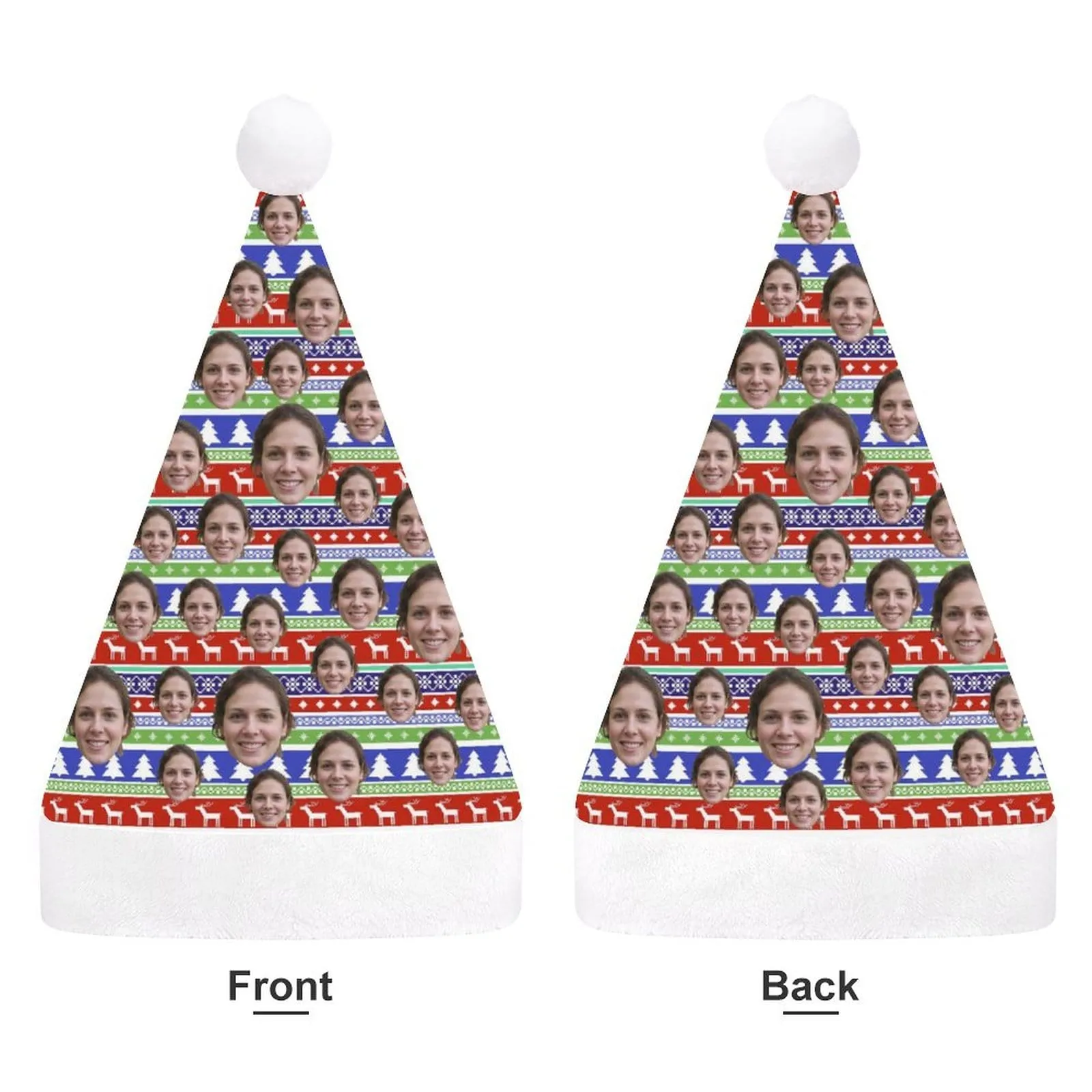 Custom Face Festival Gift Christmas Hat