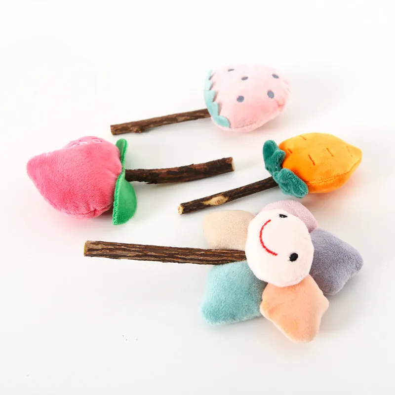 Cute Natural Silvervine Sticks Cats Toys