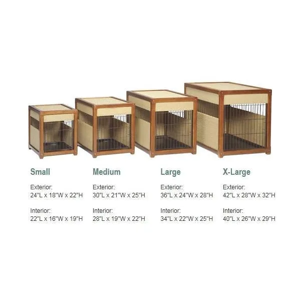 Deluxe Pet Residence Rhino Wicker Dog Crate