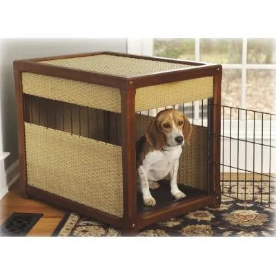 Deluxe Pet Residence Rhino Wicker Dog Crate
