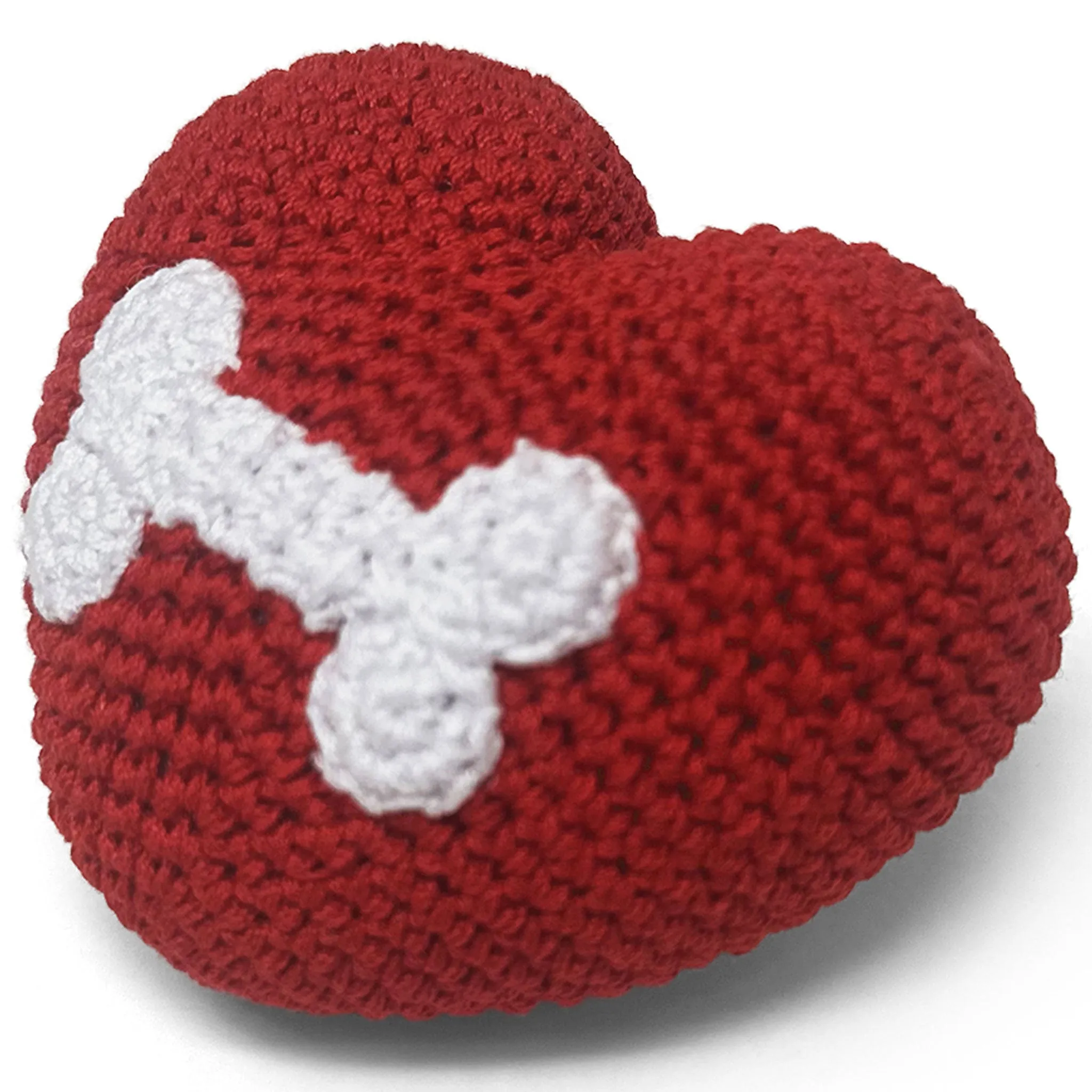 Dogo Pet Fashions Pawer Heart with Bone Dog Toy
