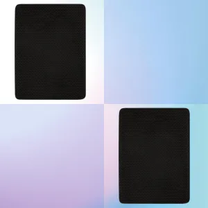 Double Layer Waterproof Cat Litter Trap Mat, 2 Pack