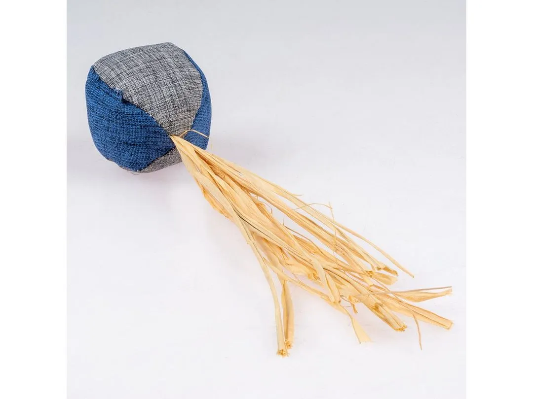 ECO Navy ball & catnip 4,5x4,5x20cm Multicolour