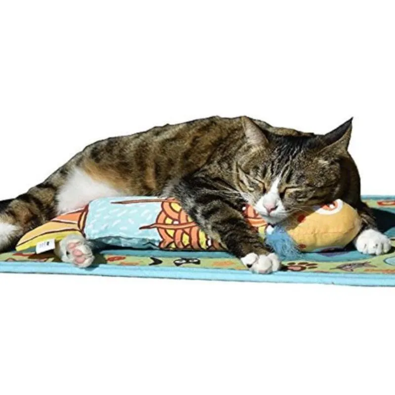 Fish Cat Toys Catnip Stuffed Interactive Cat Toy Simulation