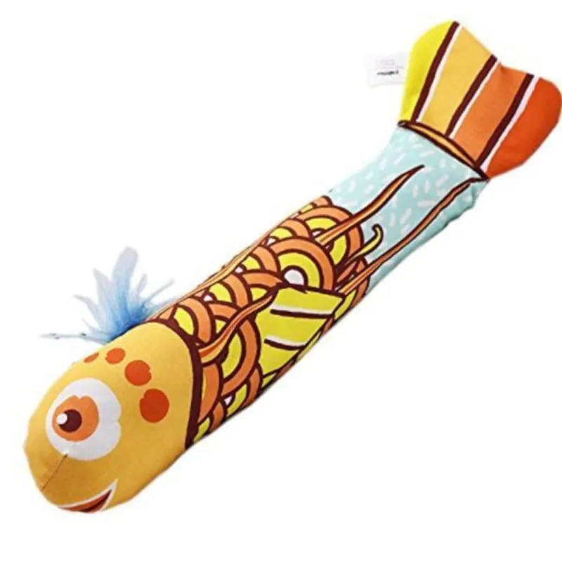 Fish Cat Toys Catnip Stuffed Interactive Cat Toy Simulation