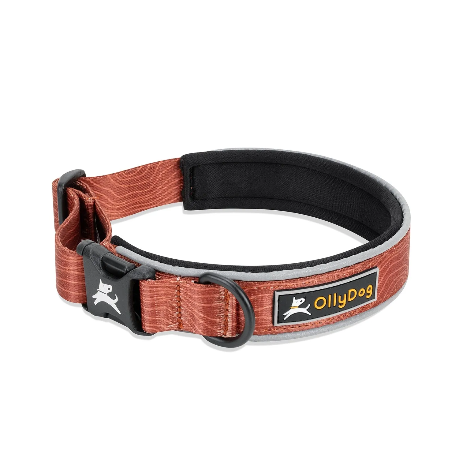 Flagstaff Reflective Comfort Collar | Padded Dog Collar
