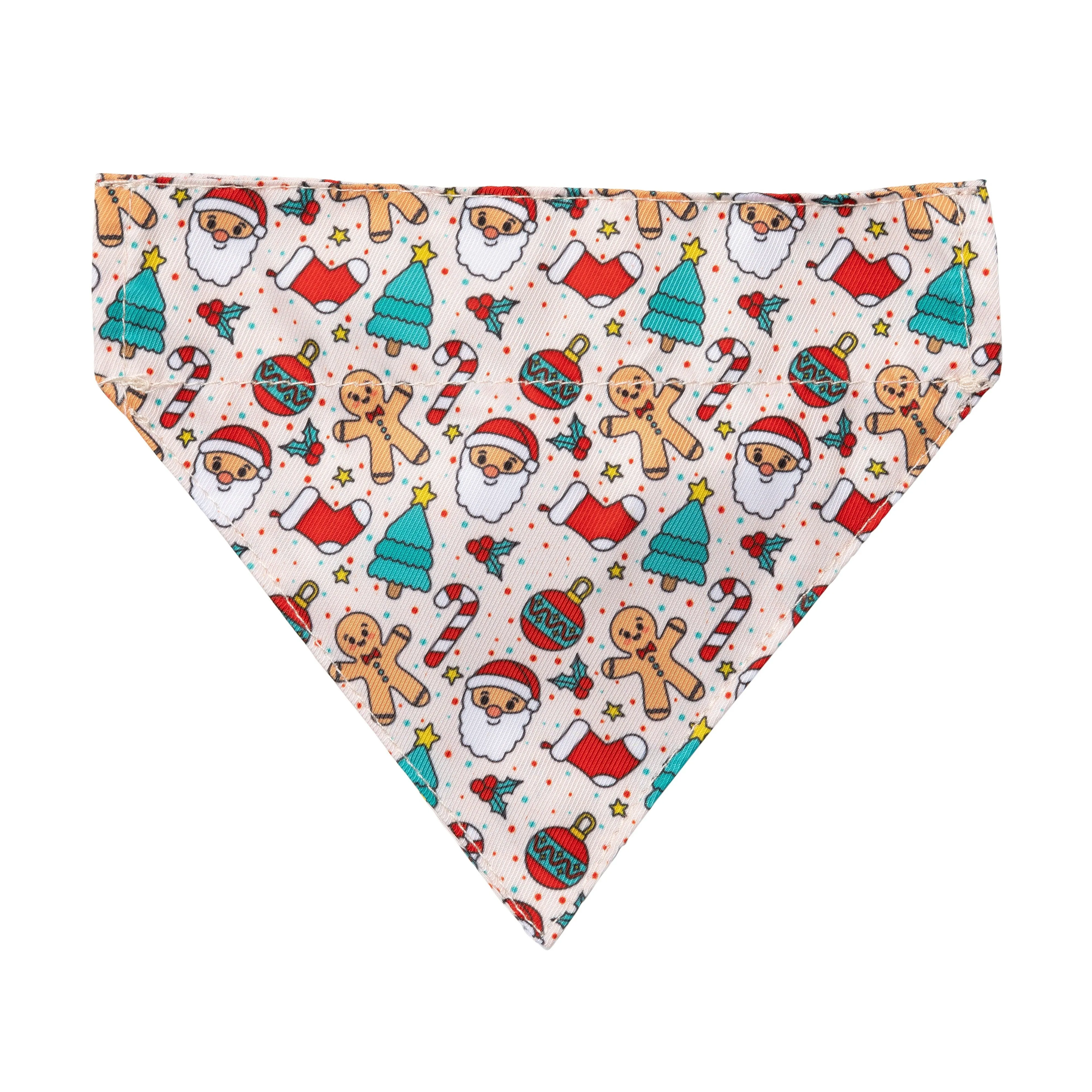 FuzzYard Christmas Tinsel Time Cat Collar Bandana and Bow Tie Set