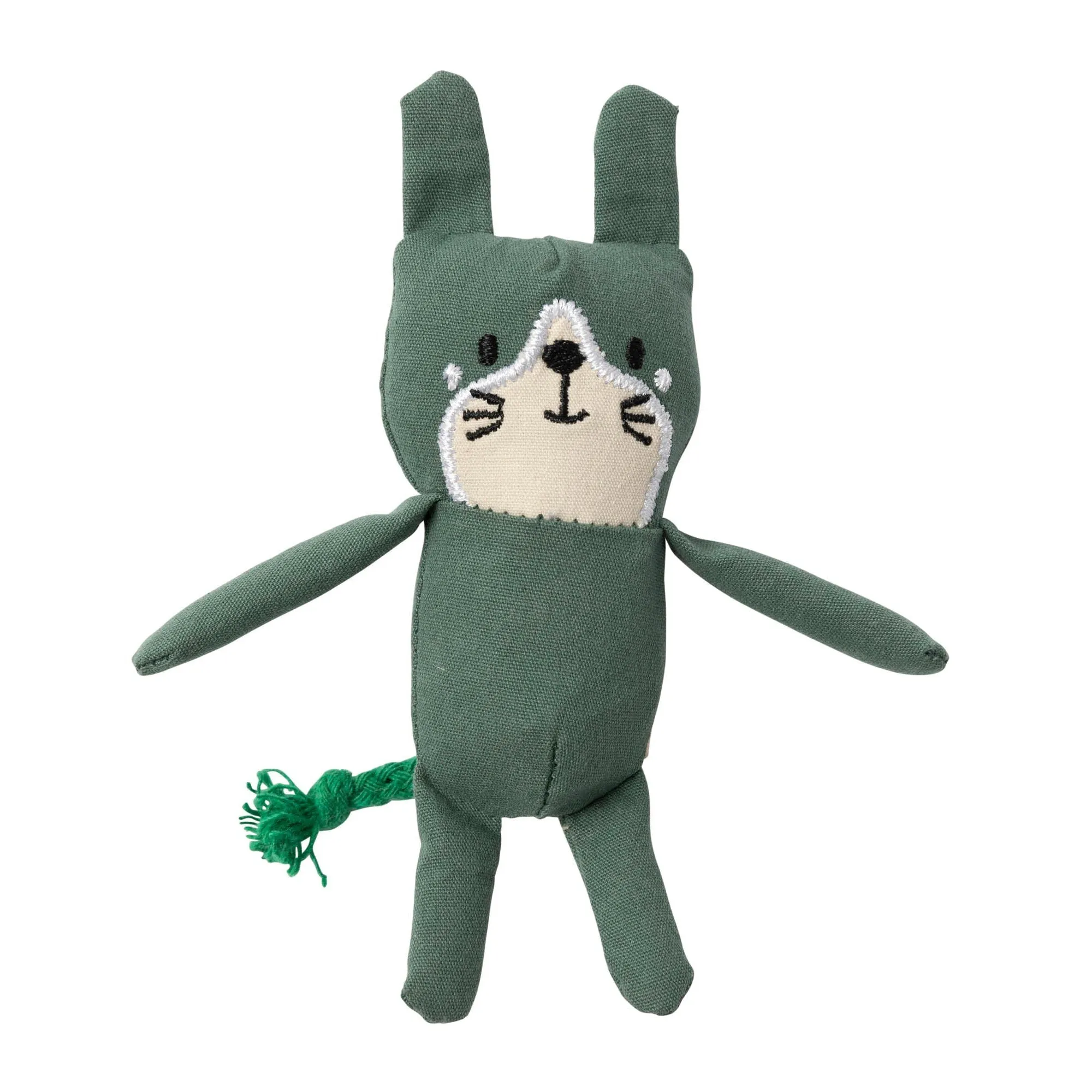 FuzzYard Life Cat Toy Kitty Myrtle Green