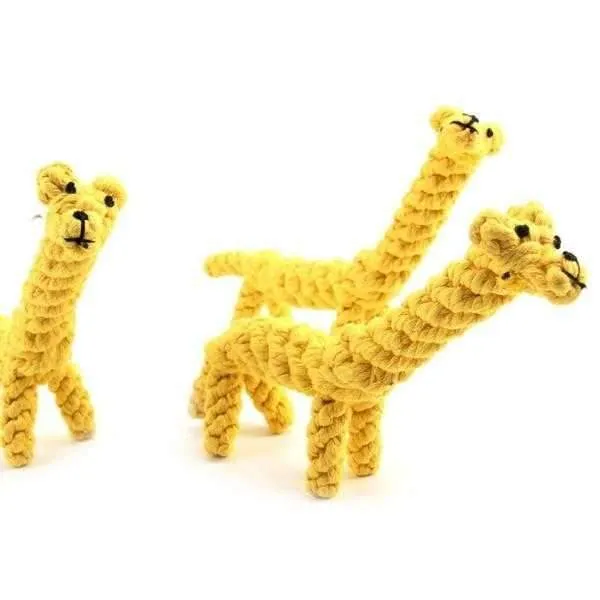 Giraffe Rope Dog Toy