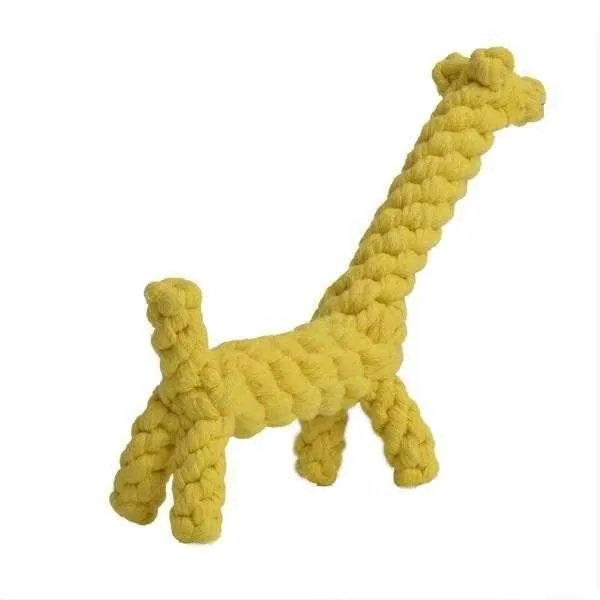 Giraffe Rope Dog Toy